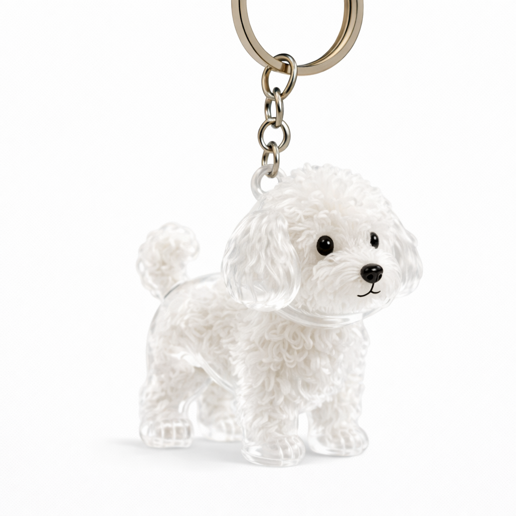 Ma Boule de Poils  Porte-clefs souvenir pour chiens & chats