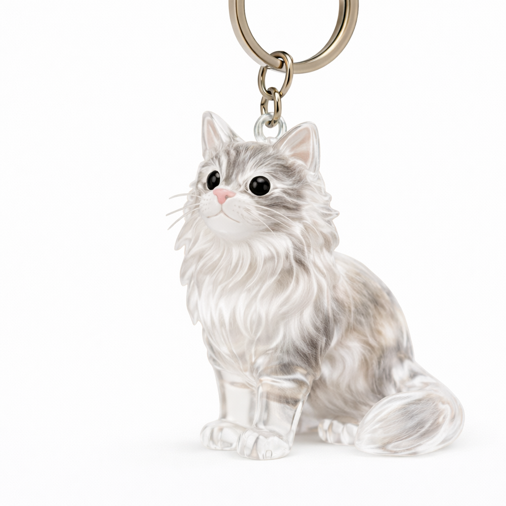 Ma Boule de Poils  Porte-clefs souvenir pour chiens & chats