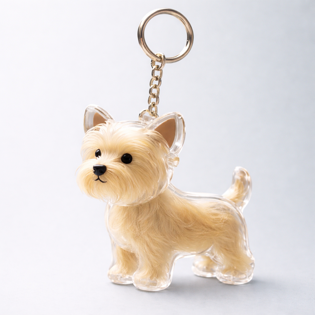 Ma Boule de Poils  Porte-clefs souvenir pour chiens & chats